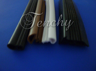 Waterproof Flexible Silicone Seal Strip Dust Resistant , Shore 60A To 90A