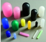 Custom Molded Size Silicone Rubber Stopper With Hole , Non - Stick Scraps And Dust