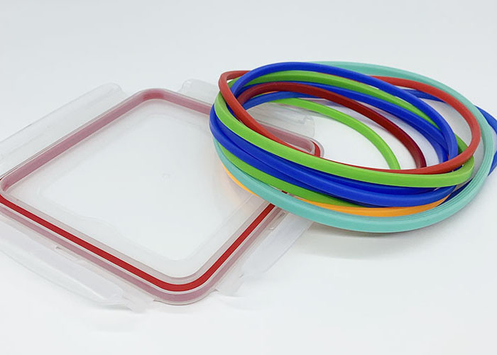 Waterproof Airtight Box Silicone Gasket High Temp Rubber Seal Rings Not