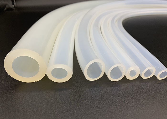 Medical / Food Grade Flexible Silicone Tubing , Platinum Curing