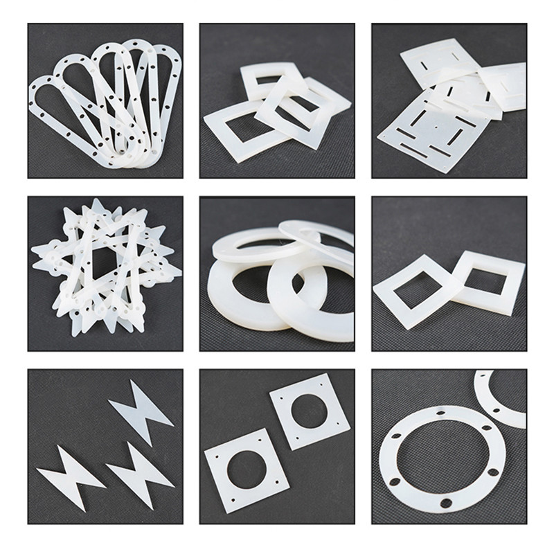 Die Cut Silicone Rubber Gasket Seal 50A Mechanical Silicone Rubber Gasket