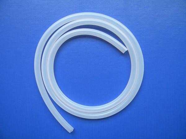 Platinum Cured Clear Silicone Translucent Soft Rubber Tubing For 