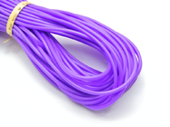 Customized Color Silicone Rubber Cord Weathering Resistance , 50~300% Elongation