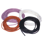 Flexible Silicone Rubber Cord , Silicone Solid Rubber Rope For Sound Insulation