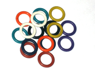 Red Silicone Rubber Seal Ring Food Grade Weathering Processing For Glass Washer