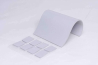 Waterproof White Transparent Silicone Sheet With Decorative Honeycomb Design