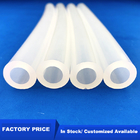 80A Wear Resistant High Transparent Food Grade Silicone Rubber Tube