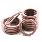Brown 70A Silicone Seal O Ring Heat Resistant Non Deformation