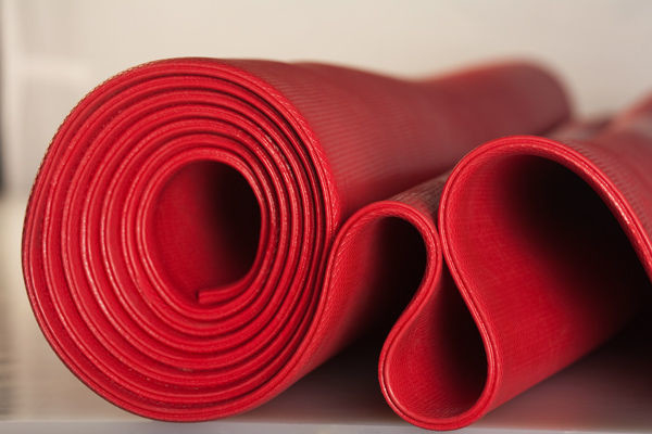 Red Solid Platinum Cured Silicone Sheet Textured Finish For Food Processing Industries