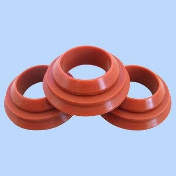 Soft Flexible High Temp Silicone Gasket , Food Grade Silicone Rubber Gasket