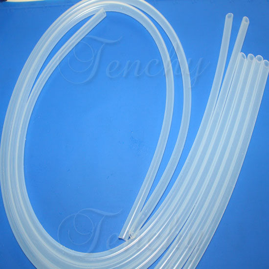 FDA Approved Clear Silicone Pipe , High Temperature Food Grade Tubing