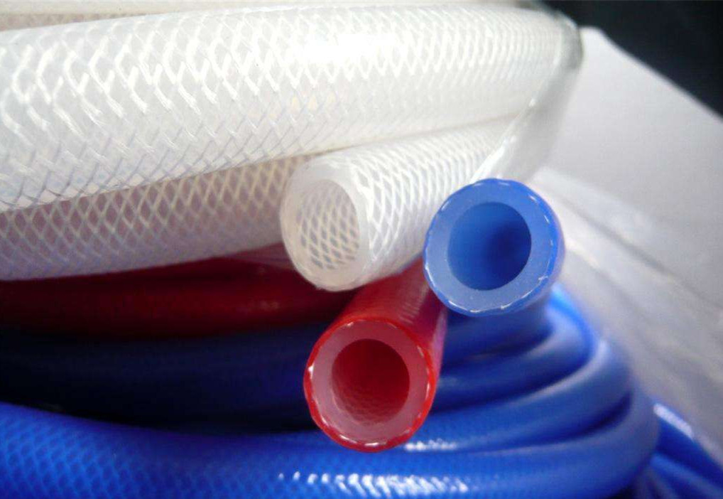 Stretchable Fiber Braided Silicone Tubing Food Grade For Automobile Accessories