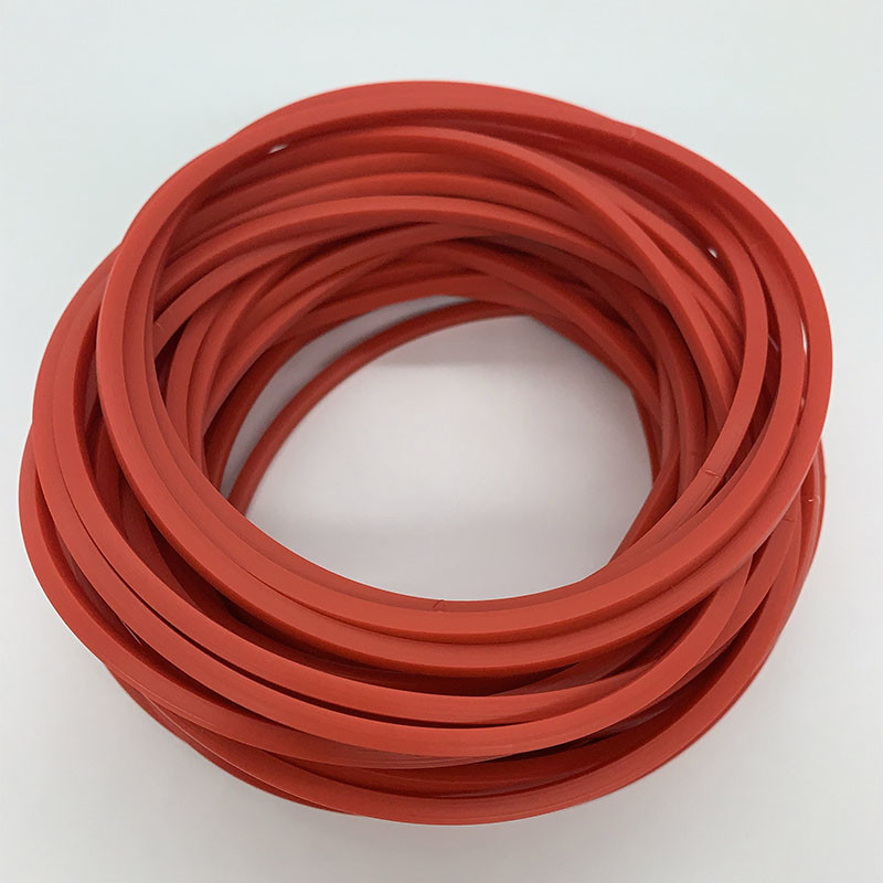 Durable Flat Silicone Rubber Gasket Rings Tear Resistance For Glass
