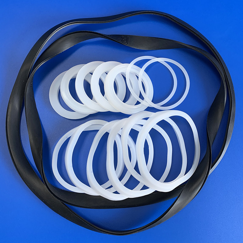 Food Grade Silicone Rubber Gaskets, Aging Resistant, Mechanical Use