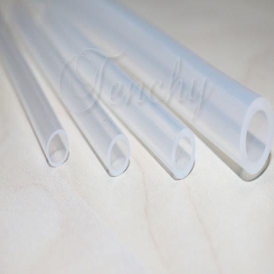 Customized High Temp Silicone Tubing Shock Resistant , 3080A Hardness