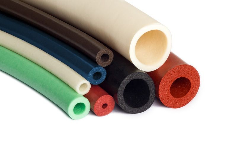 Medical / Food Grade Silicone Foam Tubing , Silicone Sponge Extruded