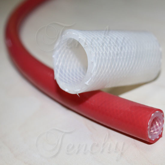 100 Pure High Temperature Silicone Rubber Tubing 0.5100mm OD For Electric Wire