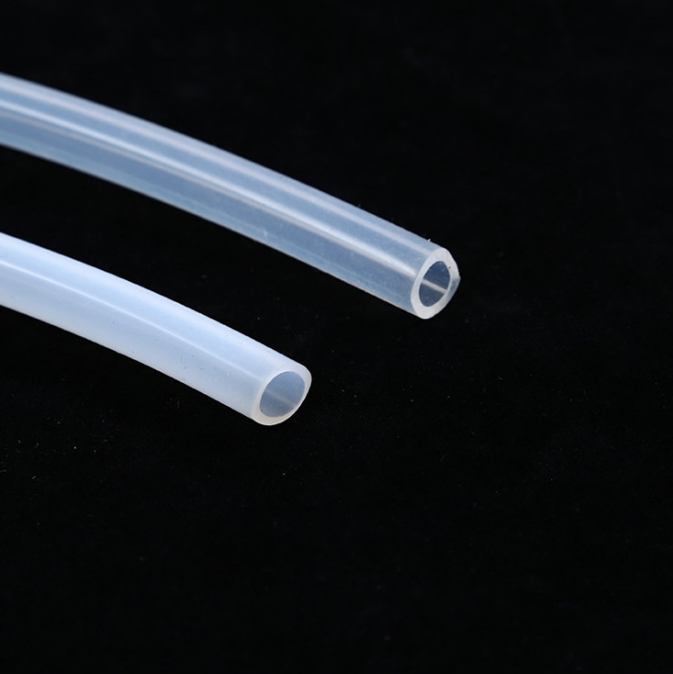 Odorless High Temp Silicone Tubing Food Grade Round Shaped For Medical Devices