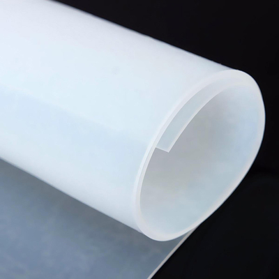 Customized Color Translucent Silicone Rubber Sheet UV Resistant , Thickness 1-50mm