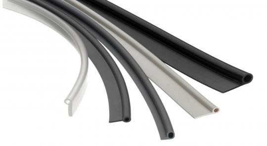 Maintenance Free Silicone Seal Strip , Platinum Cured Silicone Extruded Profiles