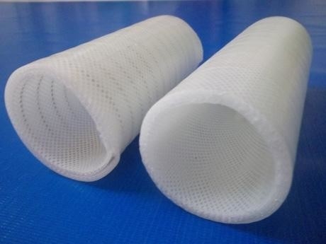 Kink Resistant 4 Ply Braided Silicone Tubing , Steel Wire Reinforced Hose