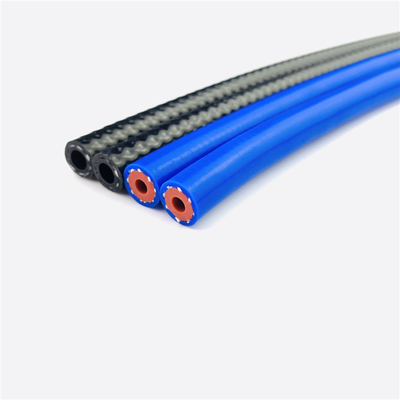 Resilient Rubber Braided Silicone Tubing UV Resistant Eco Friendly