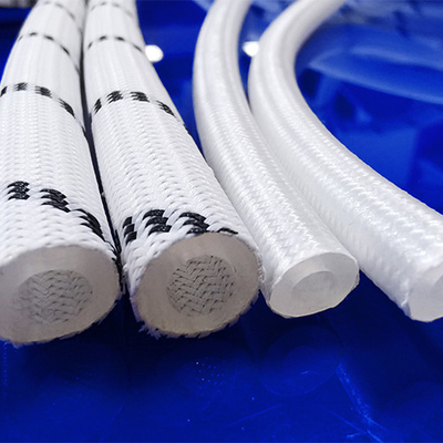 Outer Polyester Silicone Braided Hose Pipe FDA Food Grade High Pressure