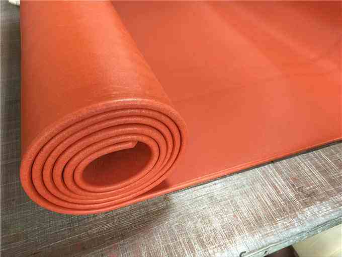 High Temperature Resistant Insulating Silicone Rubber Sheet 0.3 0.95g