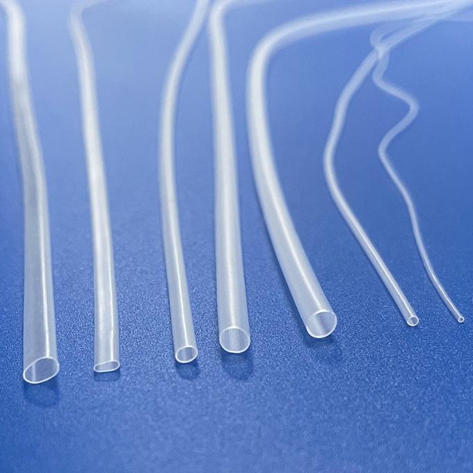 Medical / Food Grade Silicone Rubber Tubing 0.1mm 0.15mm 0.2mm Wall